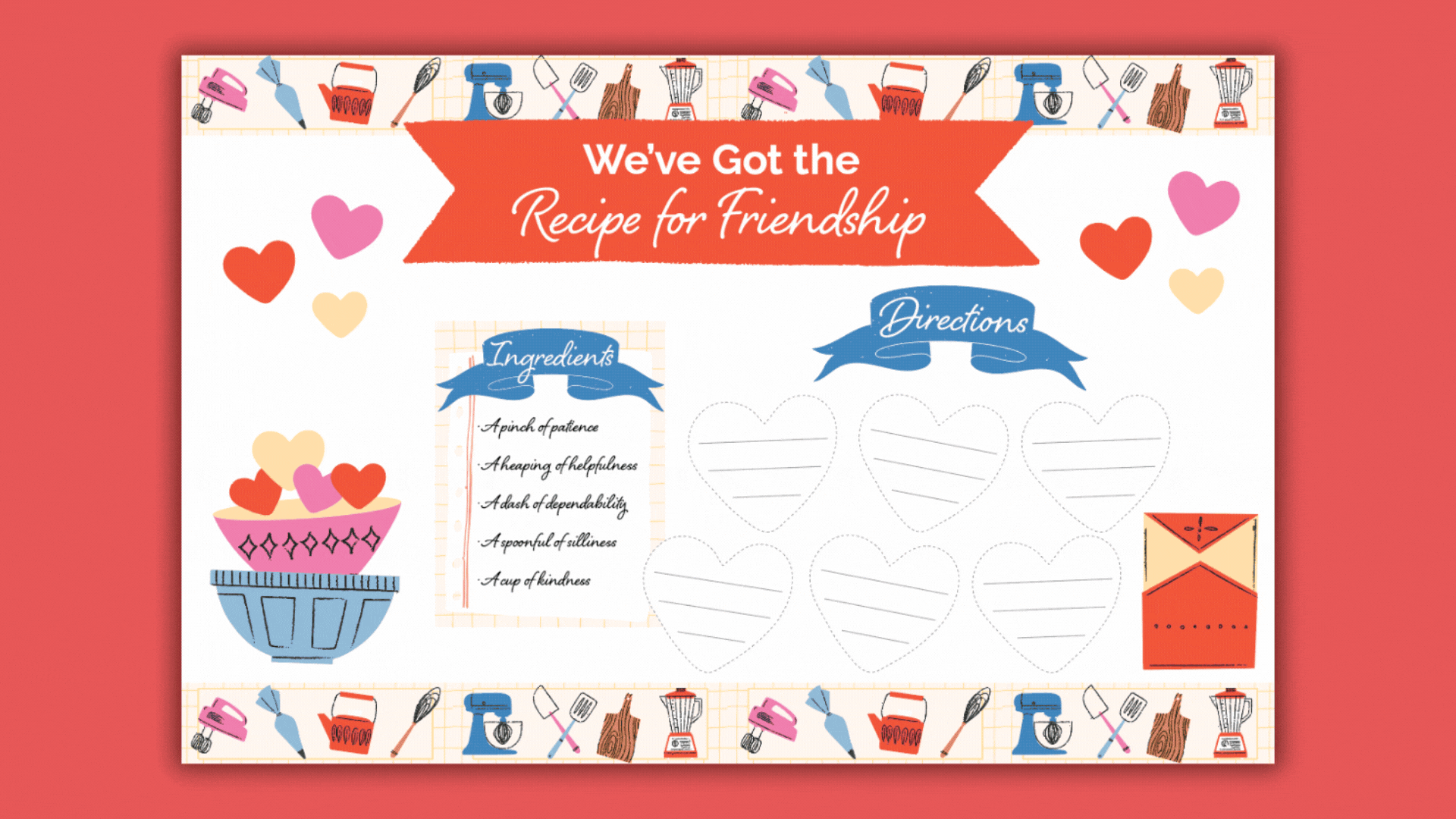 free valentine's day bulletin board kits